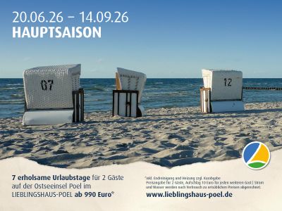 Geniessen Sie das Strandleben in der Hauptsaison